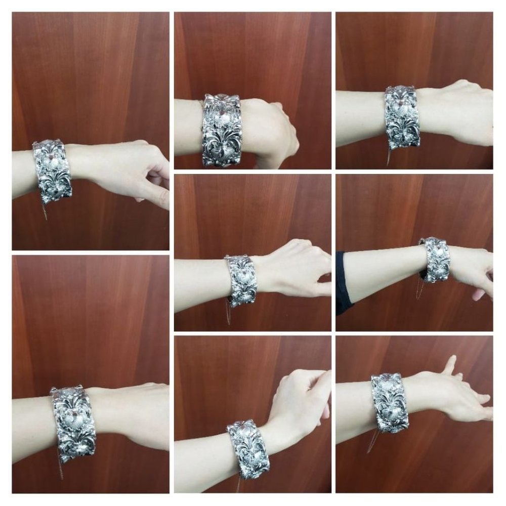 Vintage Wide Cuff Bracelet